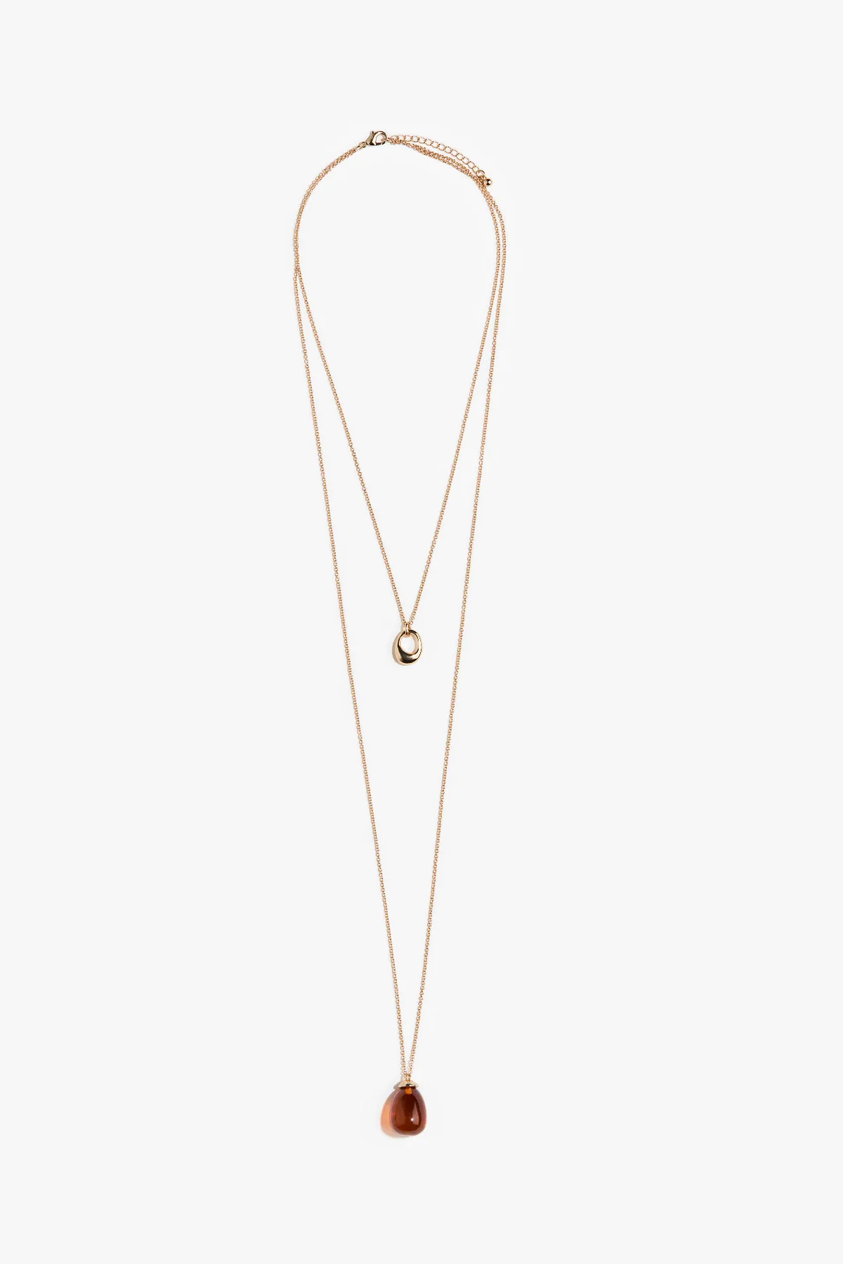 Double-Strand Pendant Necklace by H&M