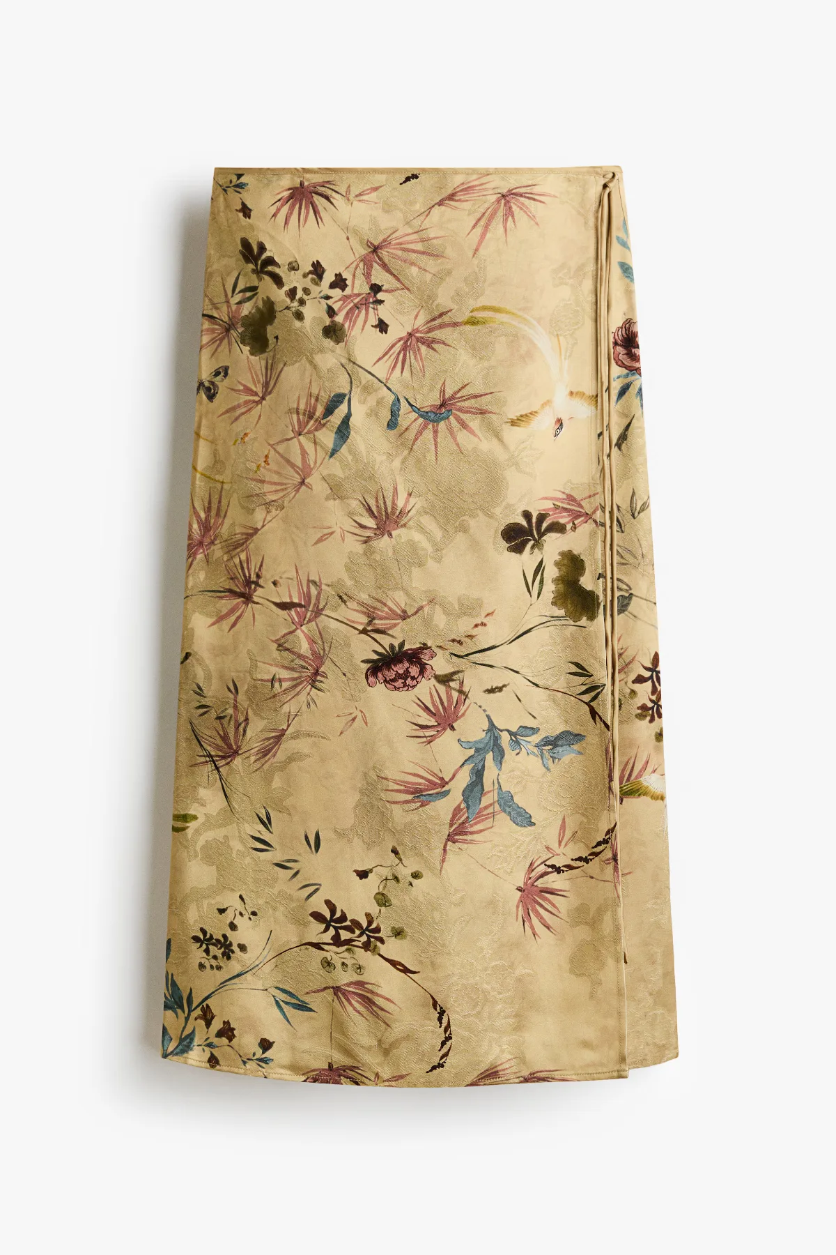 Jacquard-Weave Wrap Skirt by H&M