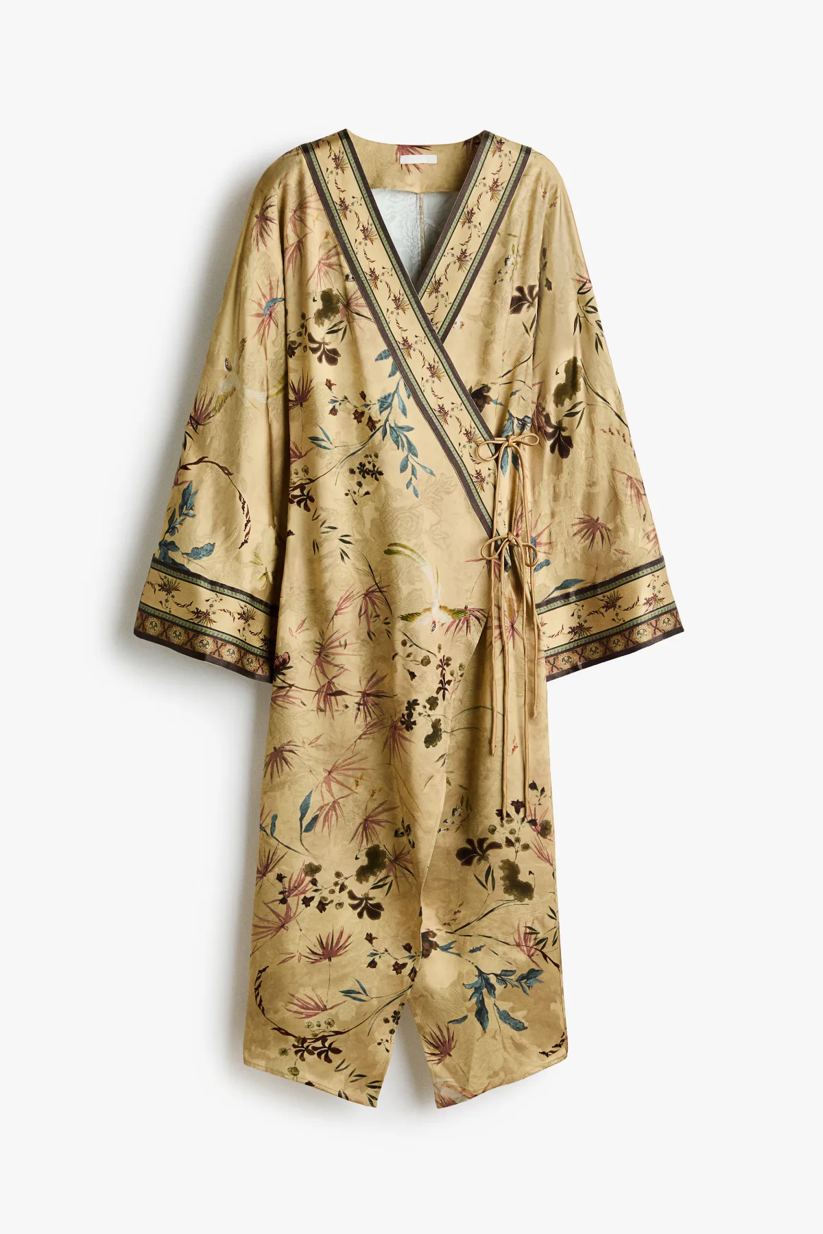 Jacquard-Weave Wrap Dress by H&M