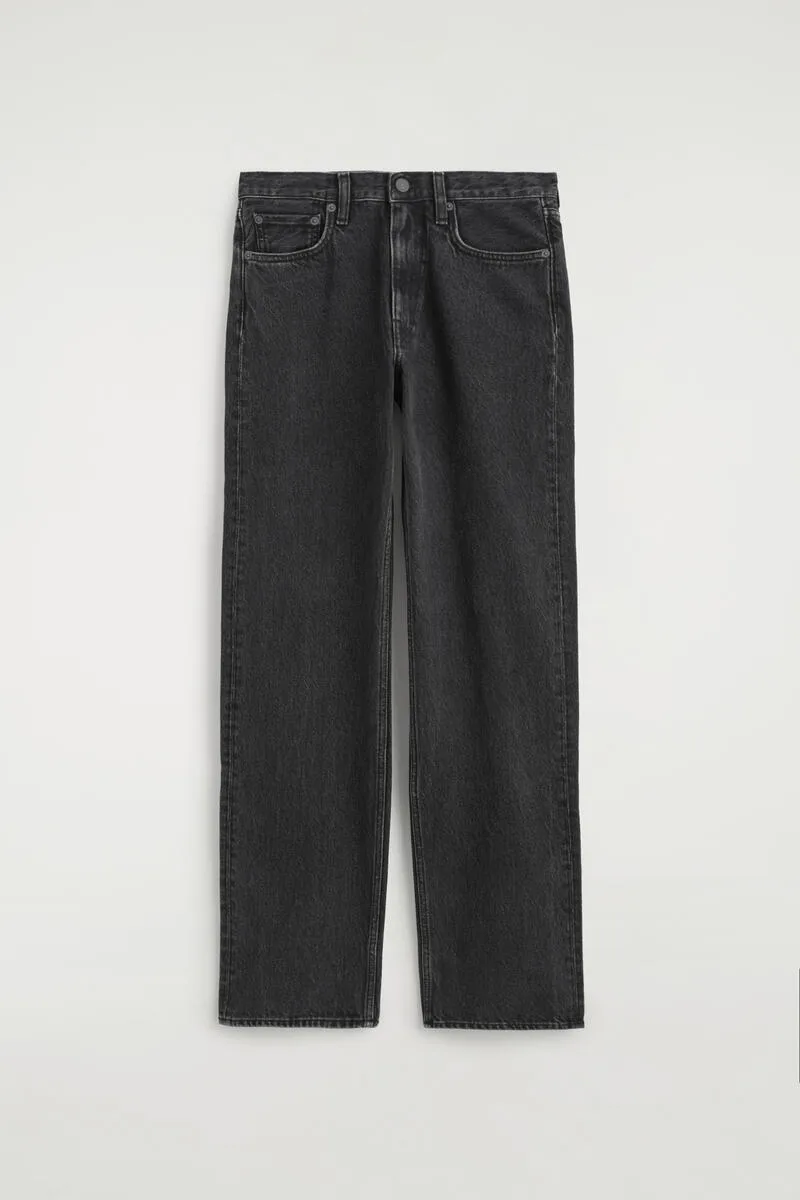 Chord Straight-Leg Jeans