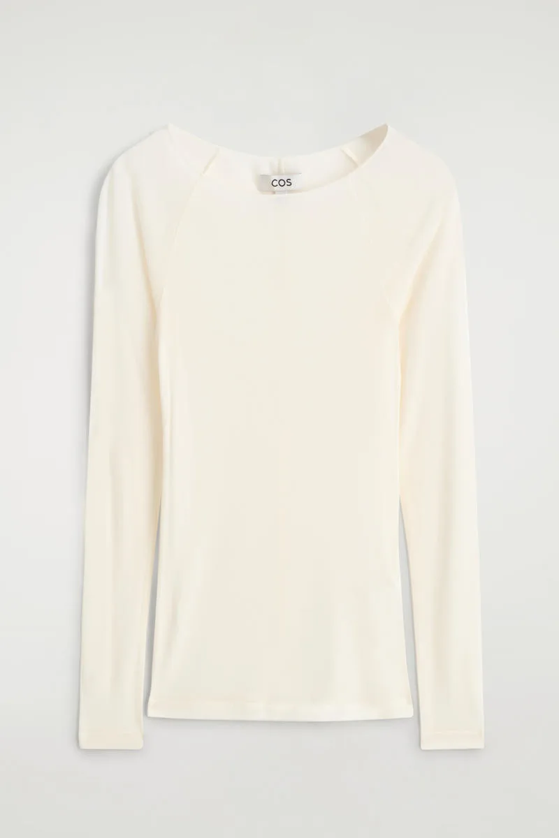 Silk Long-Sleeved Top by COS