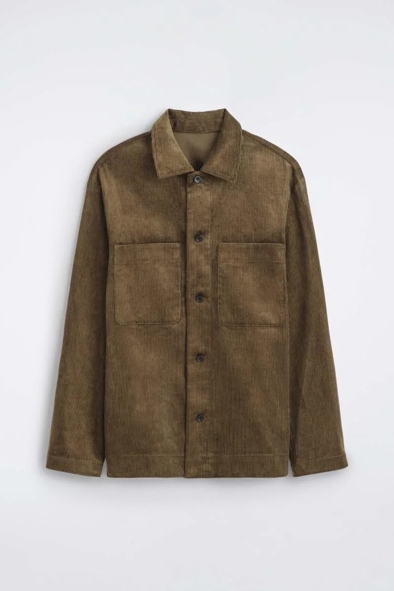 Cotton-Corduroy Overshirt by COS