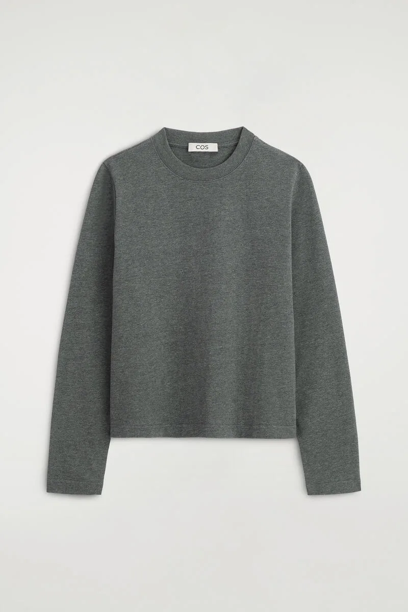 Clean Cut Long-Sleeved T-Shirt