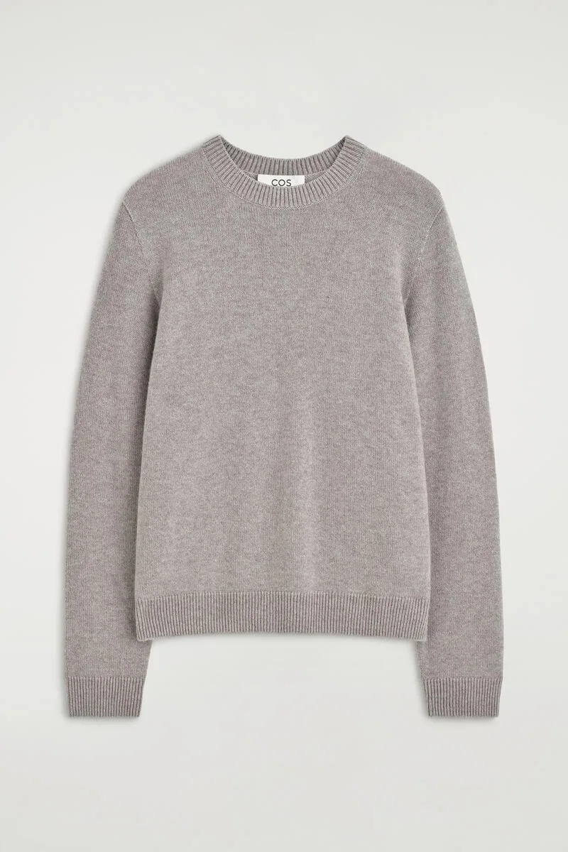 Cashmere Crew-Neck Sweater by COS
