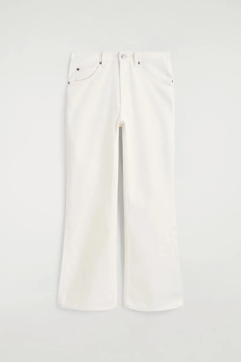 Valley Cropped Bootcut Jeans by COS