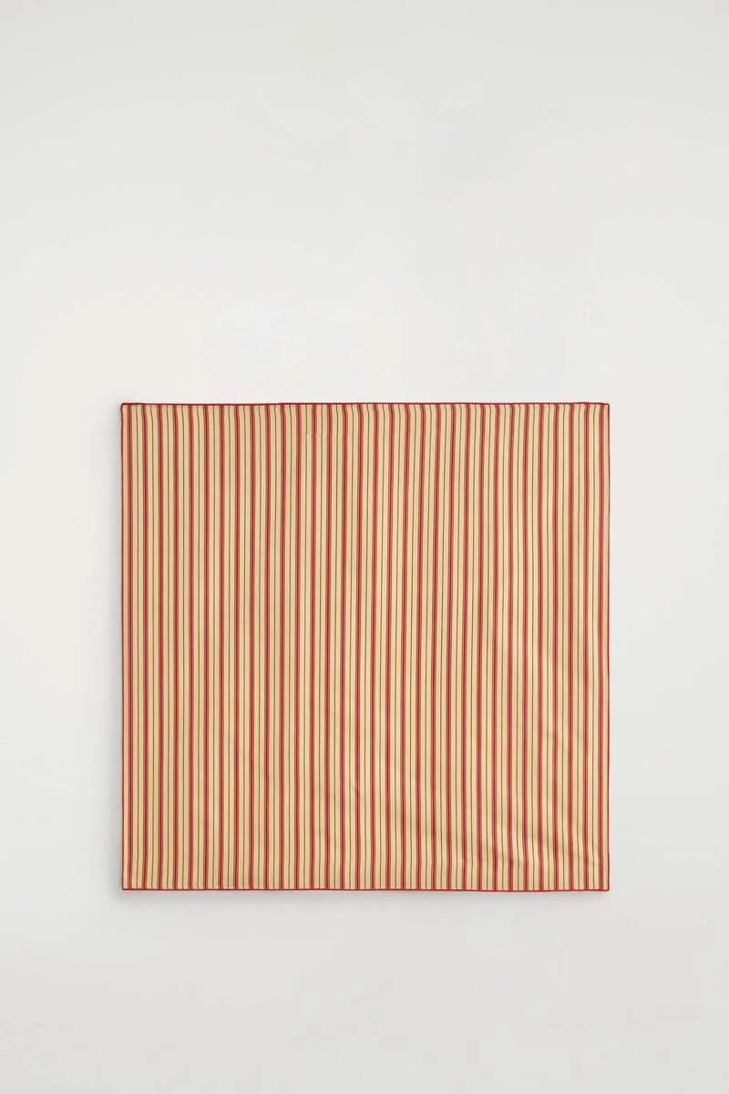 Striped Silk Scarf by COS
