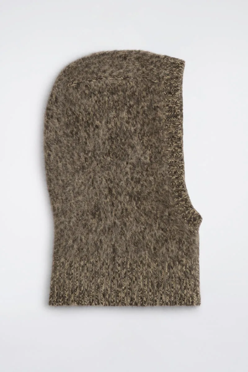 Brushed-Cashmere Balaclava by COS