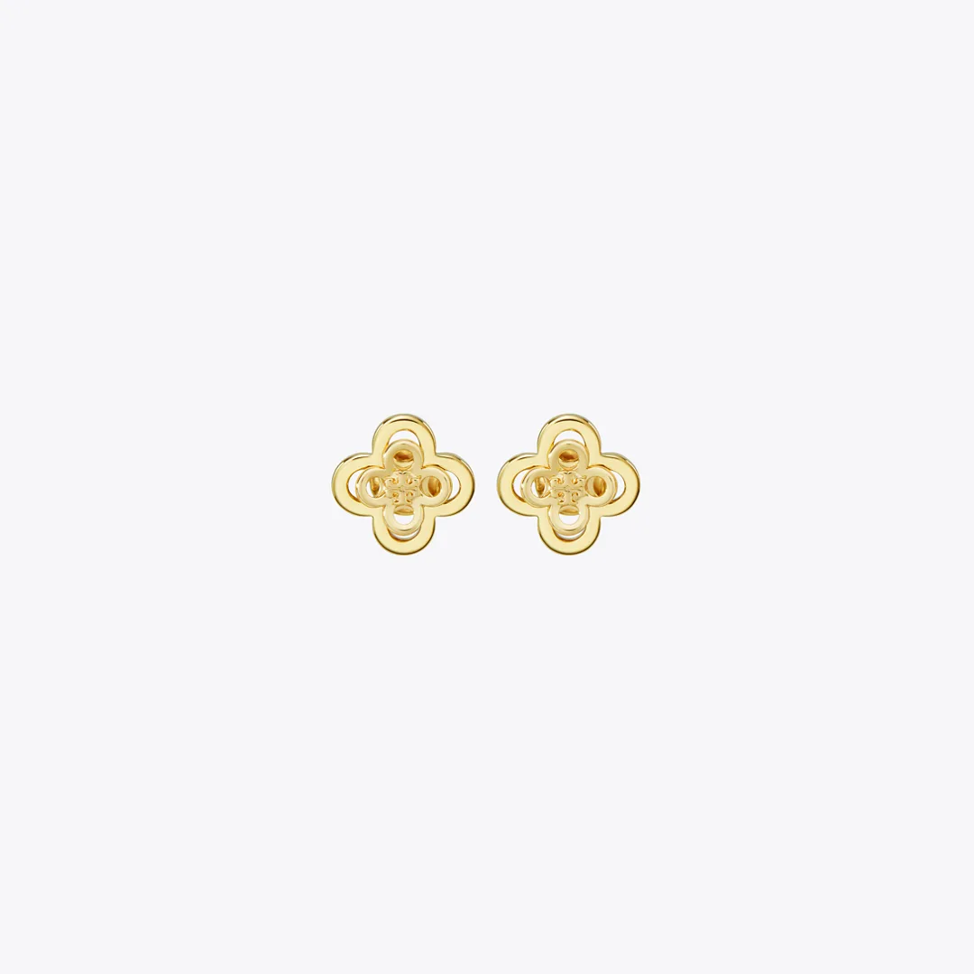 Forget Me Not Stacked Stud Earrings by Tory Burch