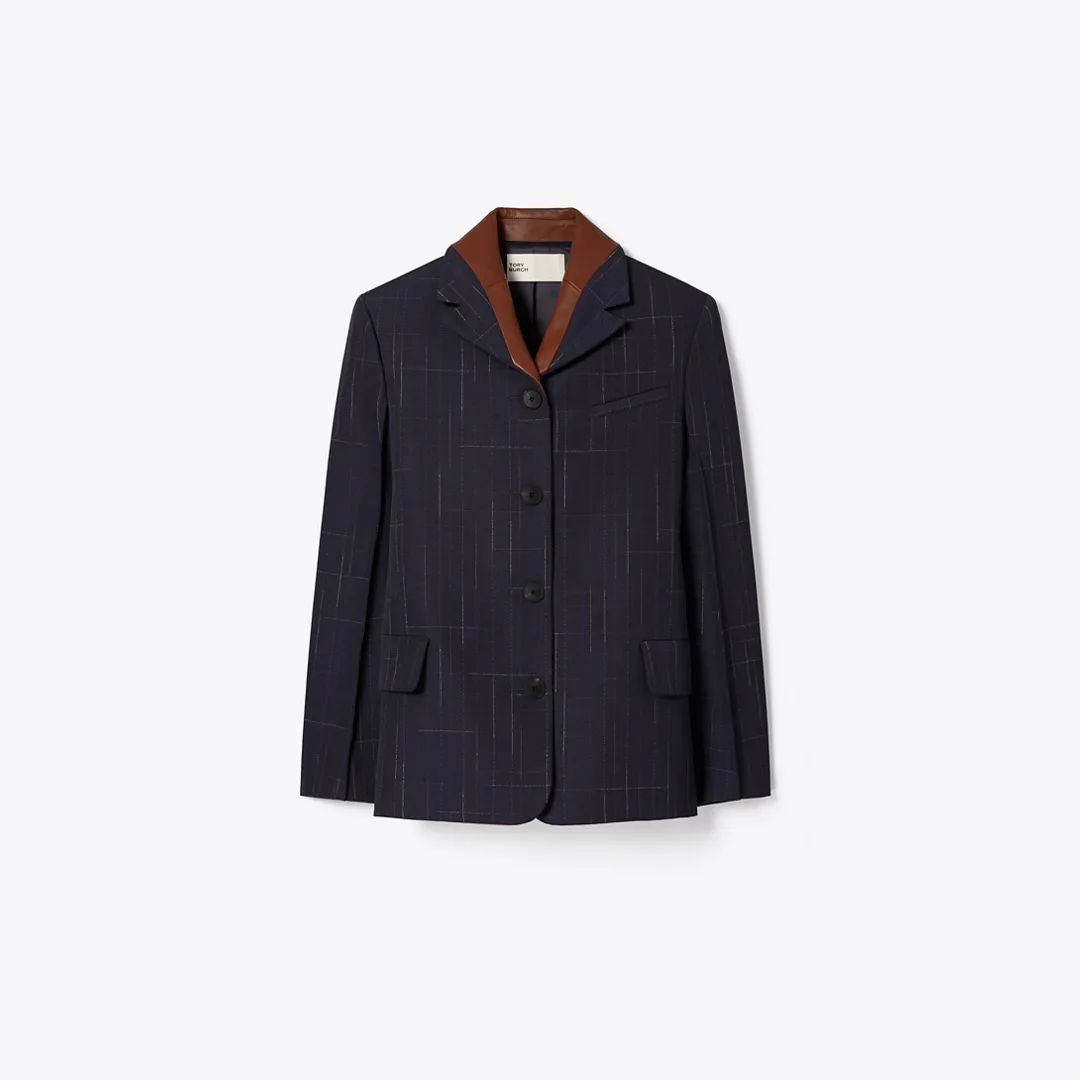 Wool Blazer by Tory Burch