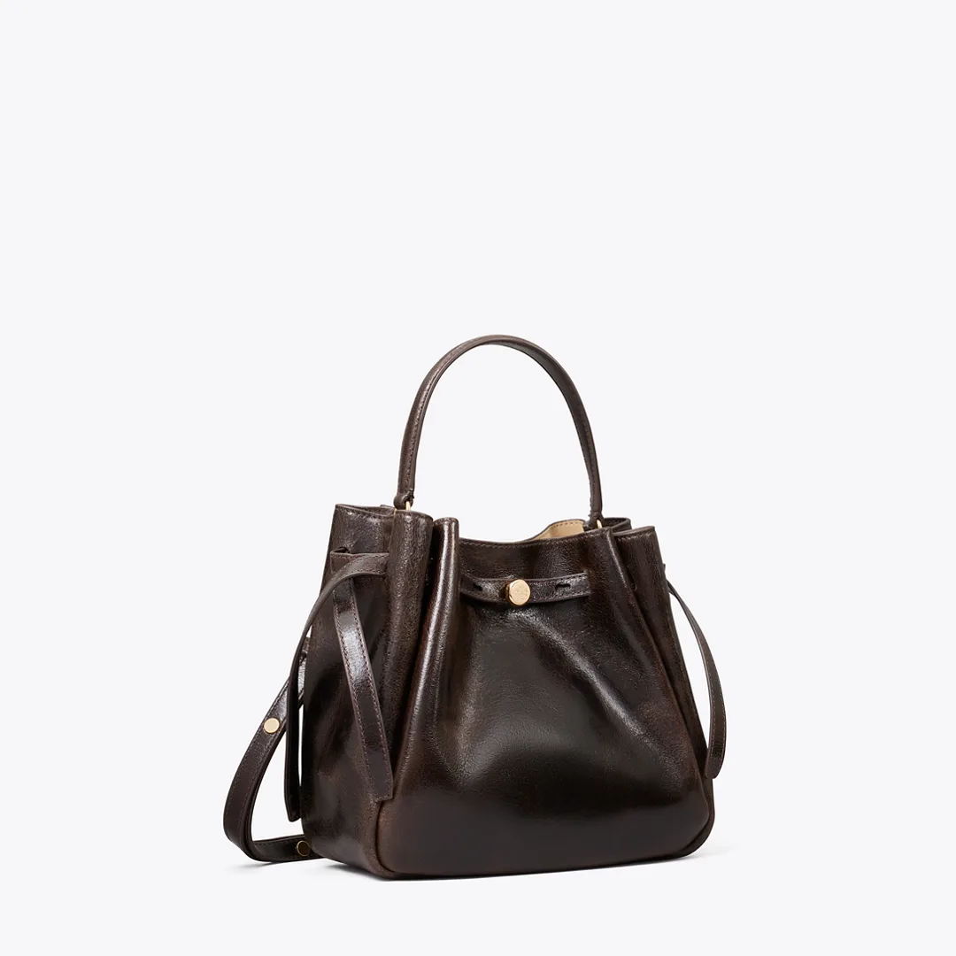 Romy Distressed Bucket Bag by Tory Burch