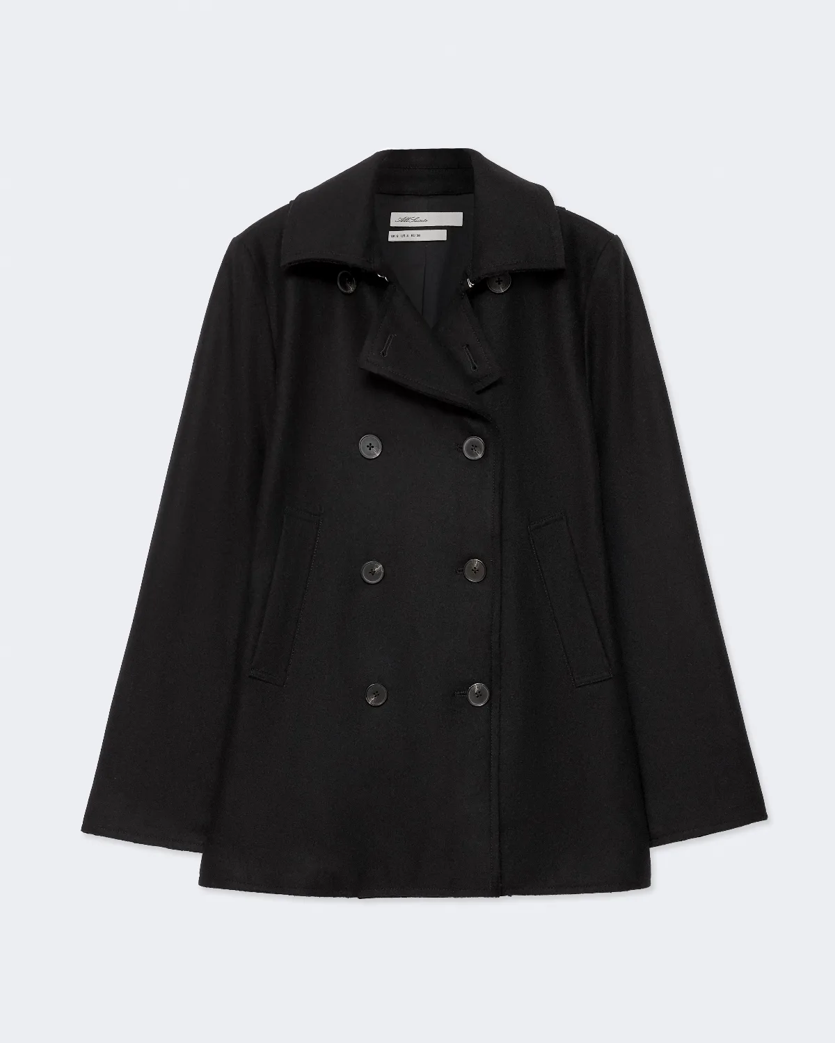 Tommie Double-Breasted Wool-Blend Peacoat by AllSaints