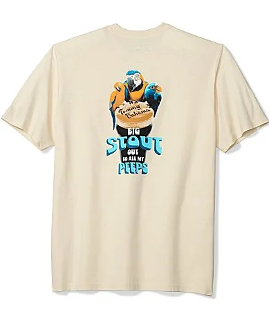 Stout Out to All My Peeps Pocket Short Sleeve T-Shirt by Tommy Bahama