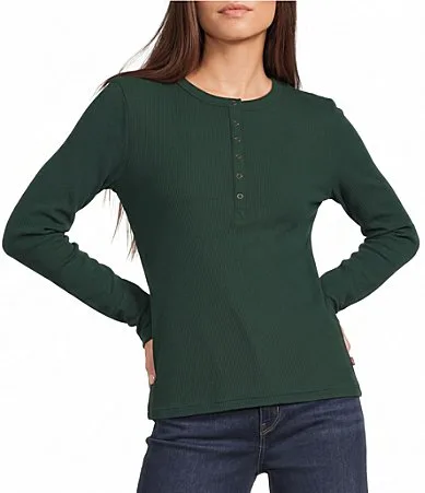 Rooney Waffle Knit Henley T-Shirt by Levi's