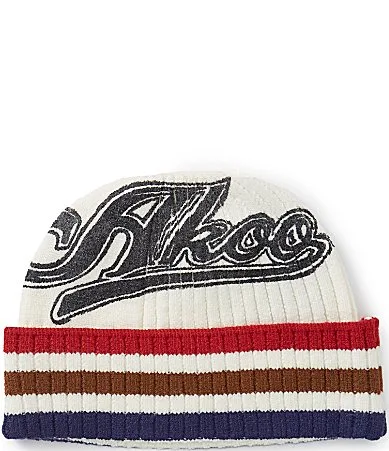 Blueprint Jacquard Sweater Knit Beanie by Akoo
