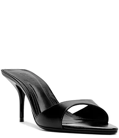 Elodie Leather Pointed Toe Dress Sandals by SCHUTZ