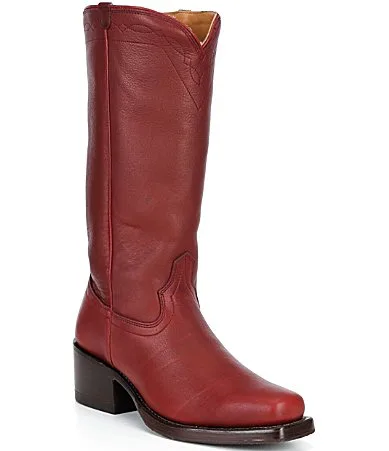 Charlie Mid Calf Leather Western Boots by Tecovas