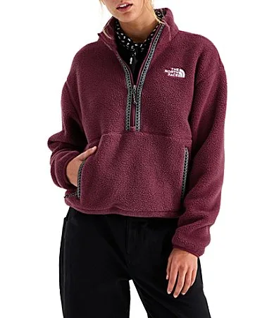 TNF Long Sleeve 14 Zip Pullover by The North Face
