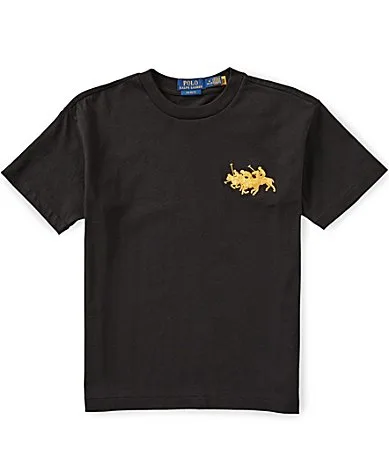 Short Sleeve Jersey Knit T-Shirt by Polo Ralph Lauren