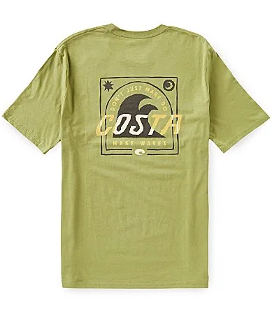 Make Waves Short Sleeve T-Shirt by Costa