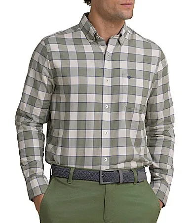 Southern Tide Skipjack Sunny Cove Long Sleeve Woven Shirt by Tide
