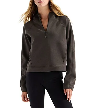Jaida Quarter Zip Hoodie Pullover Jacket by The North Face