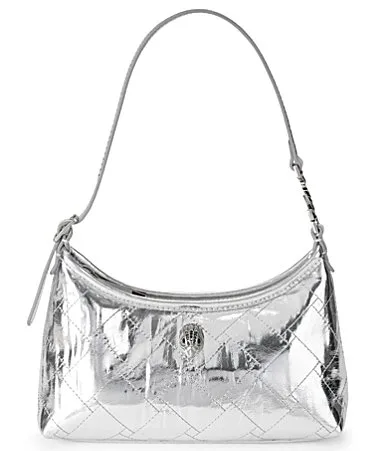 Kurt Geiger London Kurt Leather Quilted Sling Shoulder Bag by Kurt Geiger