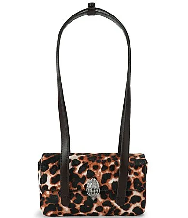 Kurt Geiger London Mini Oxford Animal Print Shoulder Straps Shoulder Bag by Kurt Geiger