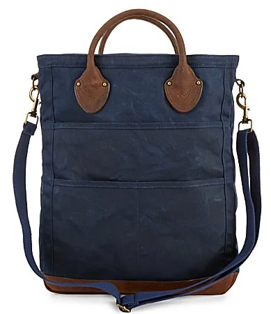 Waxed Canvas Tote