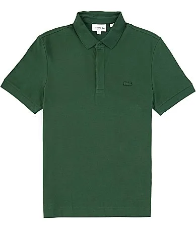 Smart Paris Pique Short Sleeve Polo Shirt by Lacoste