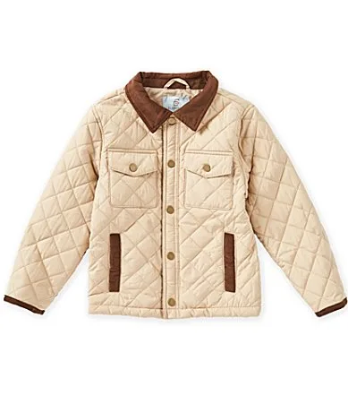 Quilted Snap Front Barn Coat by Class Club