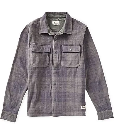 Felton Fleece Plaid Long Sleeve Woven Shirt by Marmot