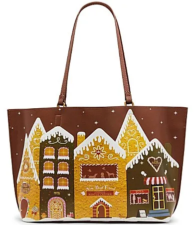 Takes a Village Holiday Tote Bag by Betsey Johnson