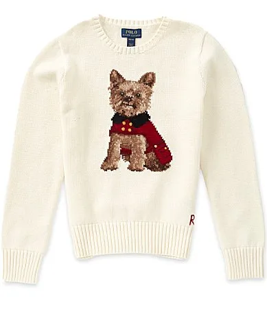 Long Sleeve Pullover Sweater by Polo Ralph Lauren