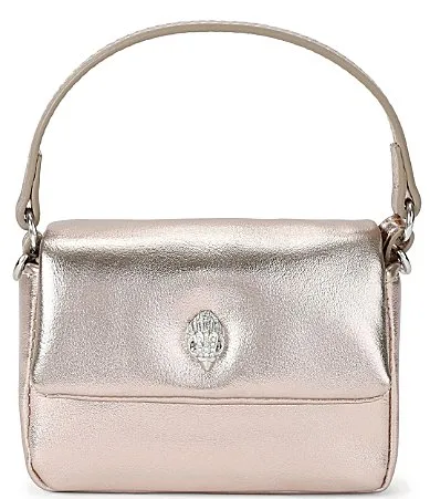 London Micro Oxford Metallic Crossbody Bag by Kurt Geiger