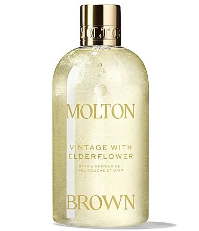 Holiday Vintage with Elderflower Bath & Shower Gel by Molton Brown