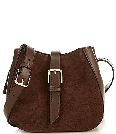 Dora Suede Mini Bucket Bag by Furla