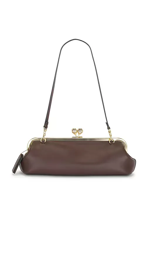 Glovetanned Leather Kisslock Frame Bag 30 by Coach