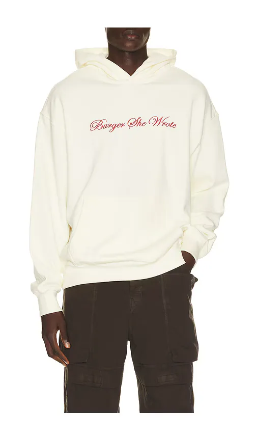 Brixton x Burger She Wrote Hoodie by Brixton
