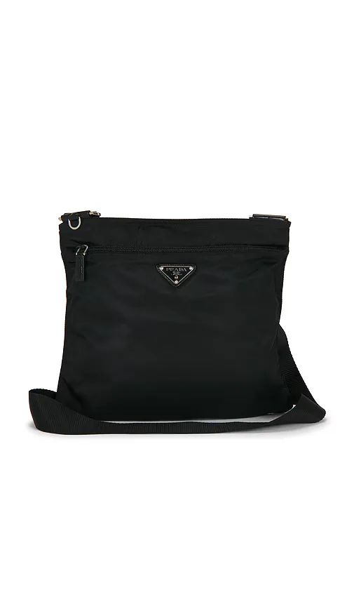 Prada Tessuto Flat Messenger Bag by Fwrd Renew
