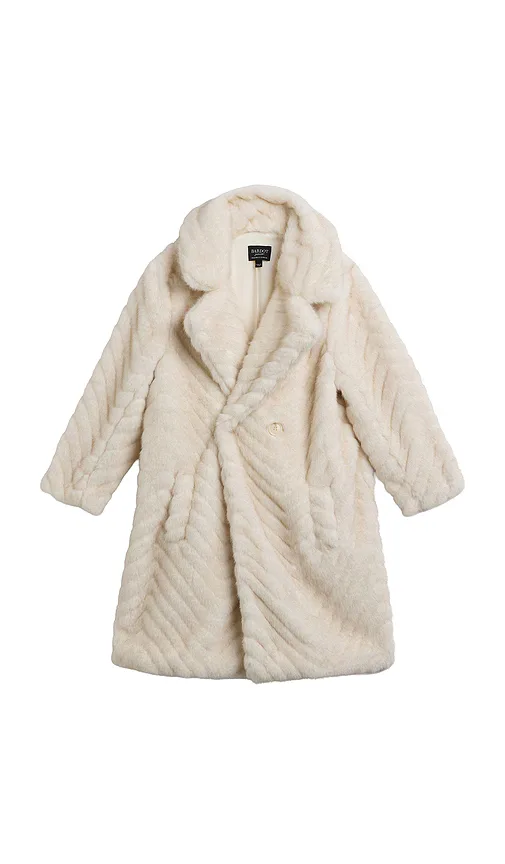 Letty Faux Fur Coat by Bardot