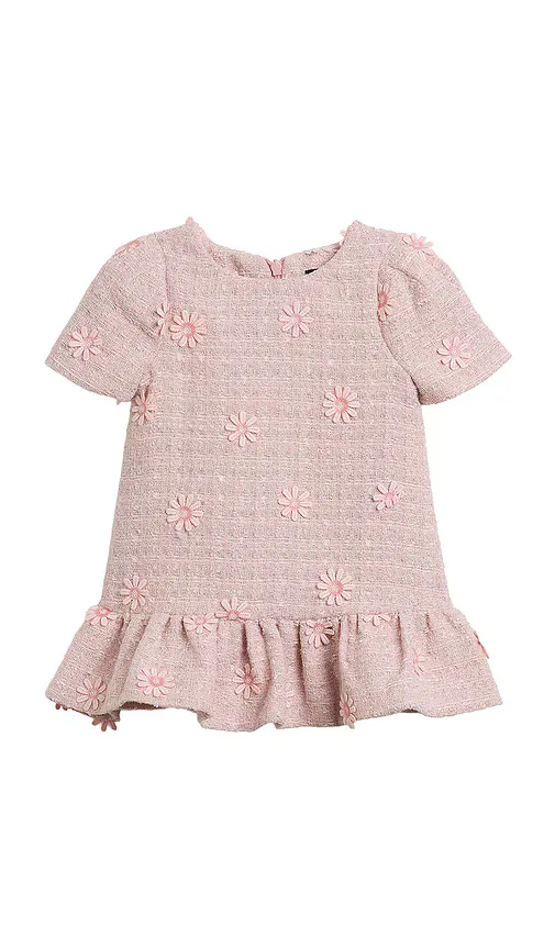 Esra Daisy Boucle Dress by Bardot