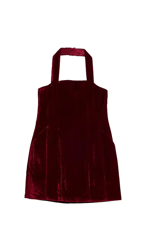 Nevelle Velvet Mini Dress by Bardot