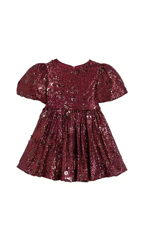 Isabel Flower Sequin Dress by Bardot