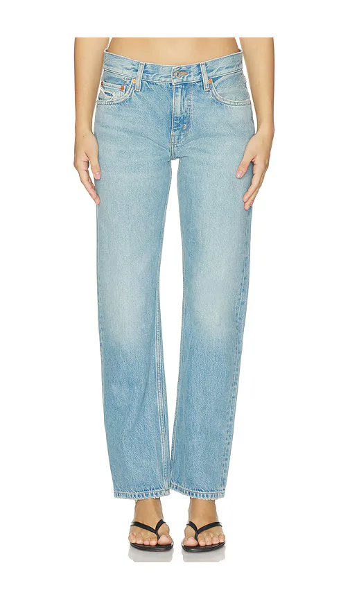 Blondie Straight Leg Jeans by Re/Done
