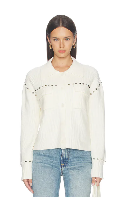 Felix Studded Sweater Jacket by Central Park West