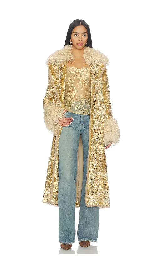 Pyre Embellished Duster Coat by Free People