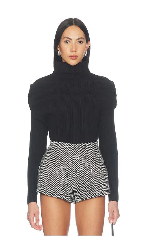 Draped Knit Top by Naked Wardrobe
