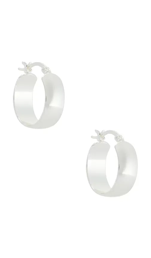 Chenille Hoop Earrings