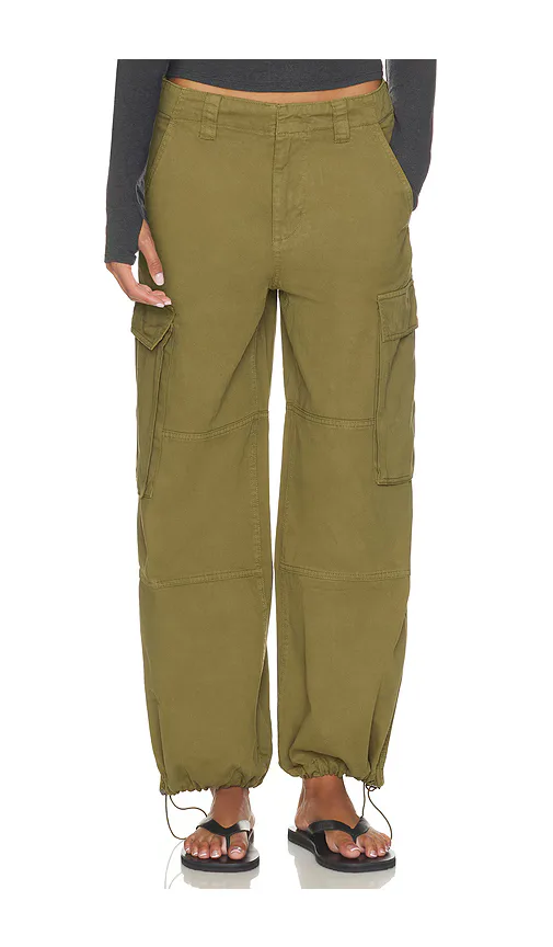 Petra Drawstring Harem Cargo Pant by Pistola