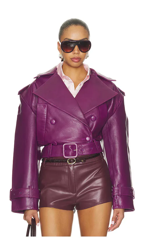 Malene Leather Jacket by Retrofête